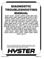 hyster s6.0-7.0ft service manual and spare parts catalog