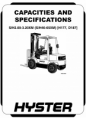 hyster H45-65XM service manuals and parts catalogs